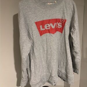Levi's Heather Gray Top with Red Tag